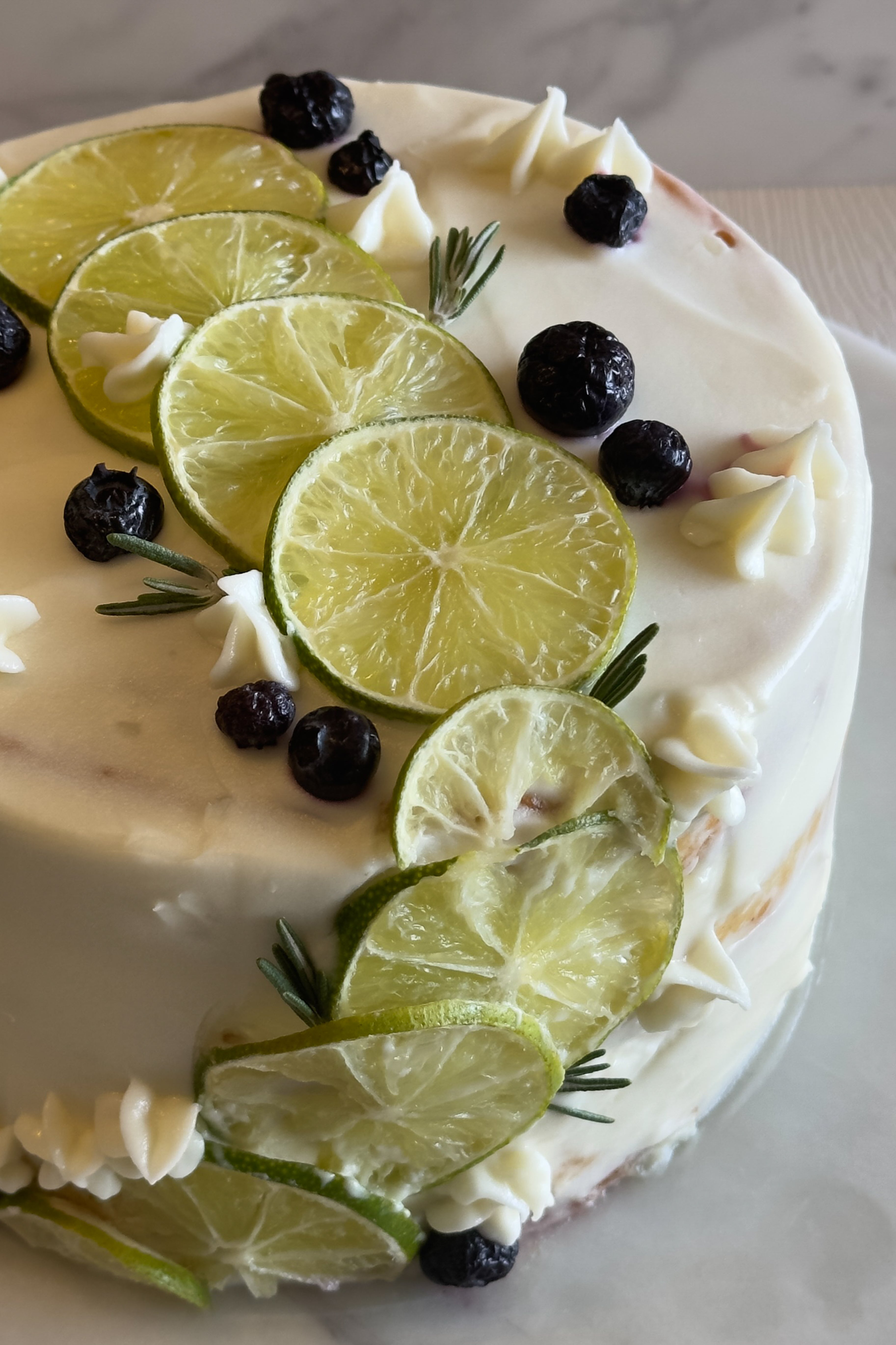 Blueberry and Lemon Cake
