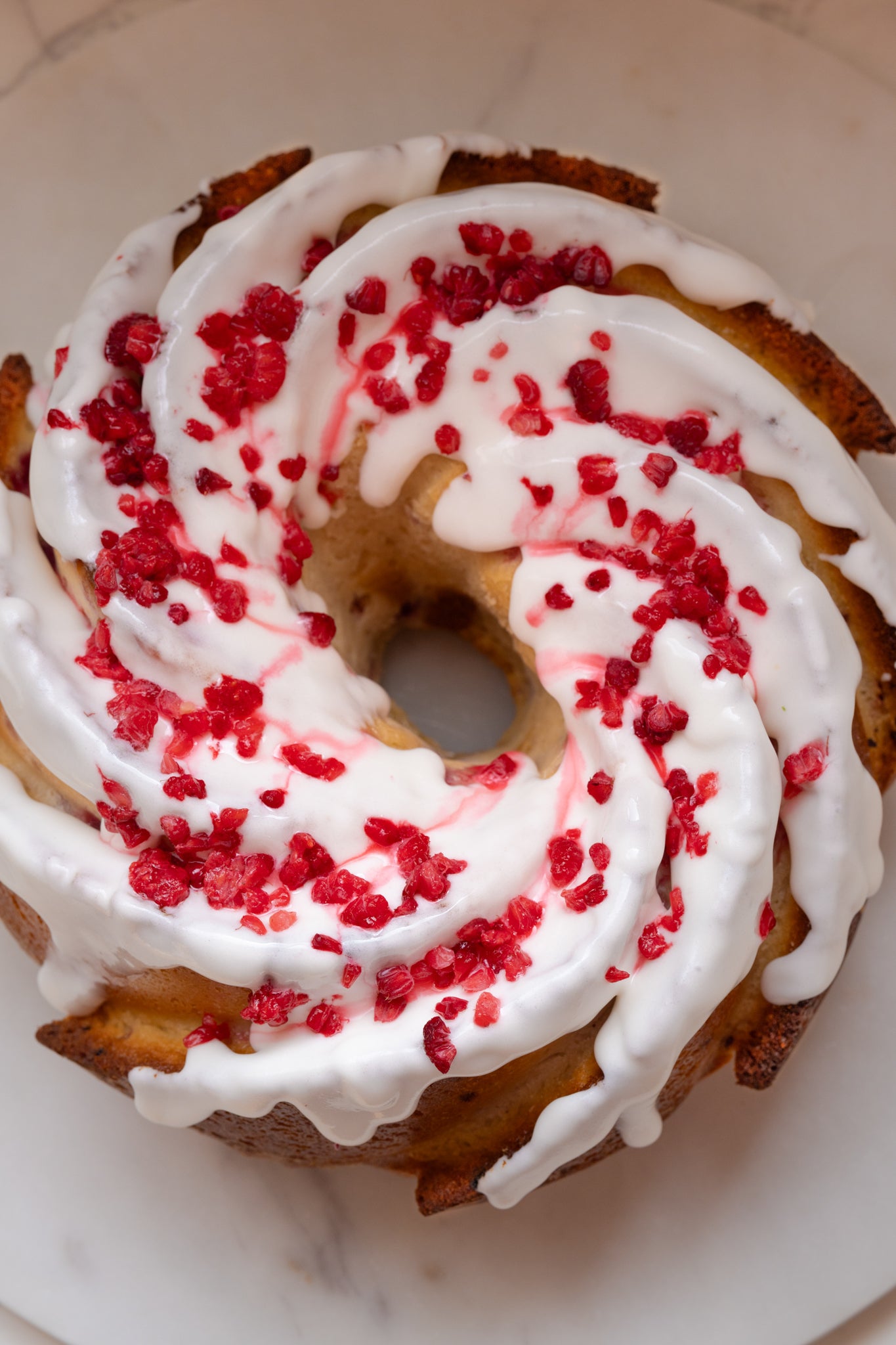 Bundtcake de Raspberry