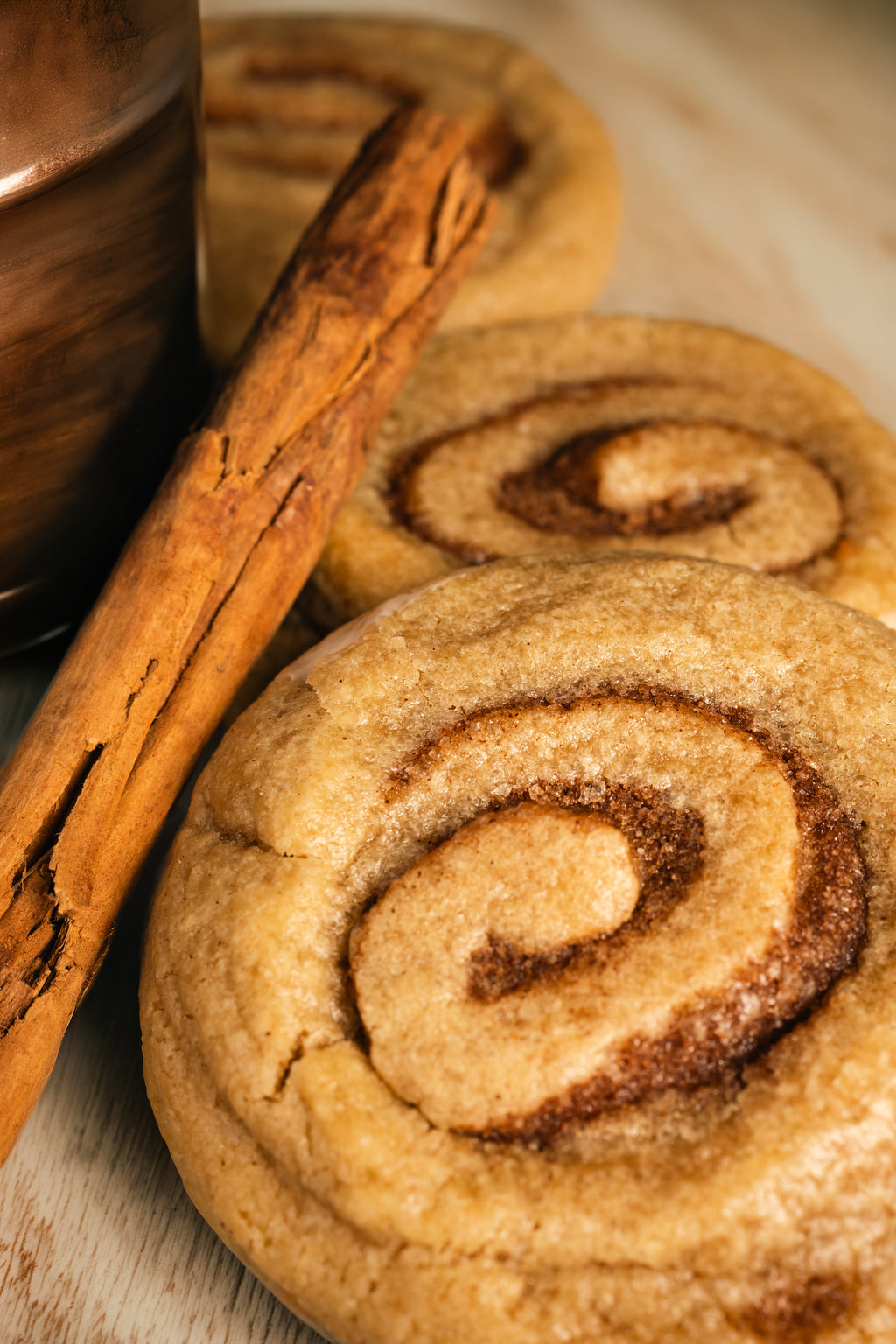 Cinnamon Roll New York Cookies