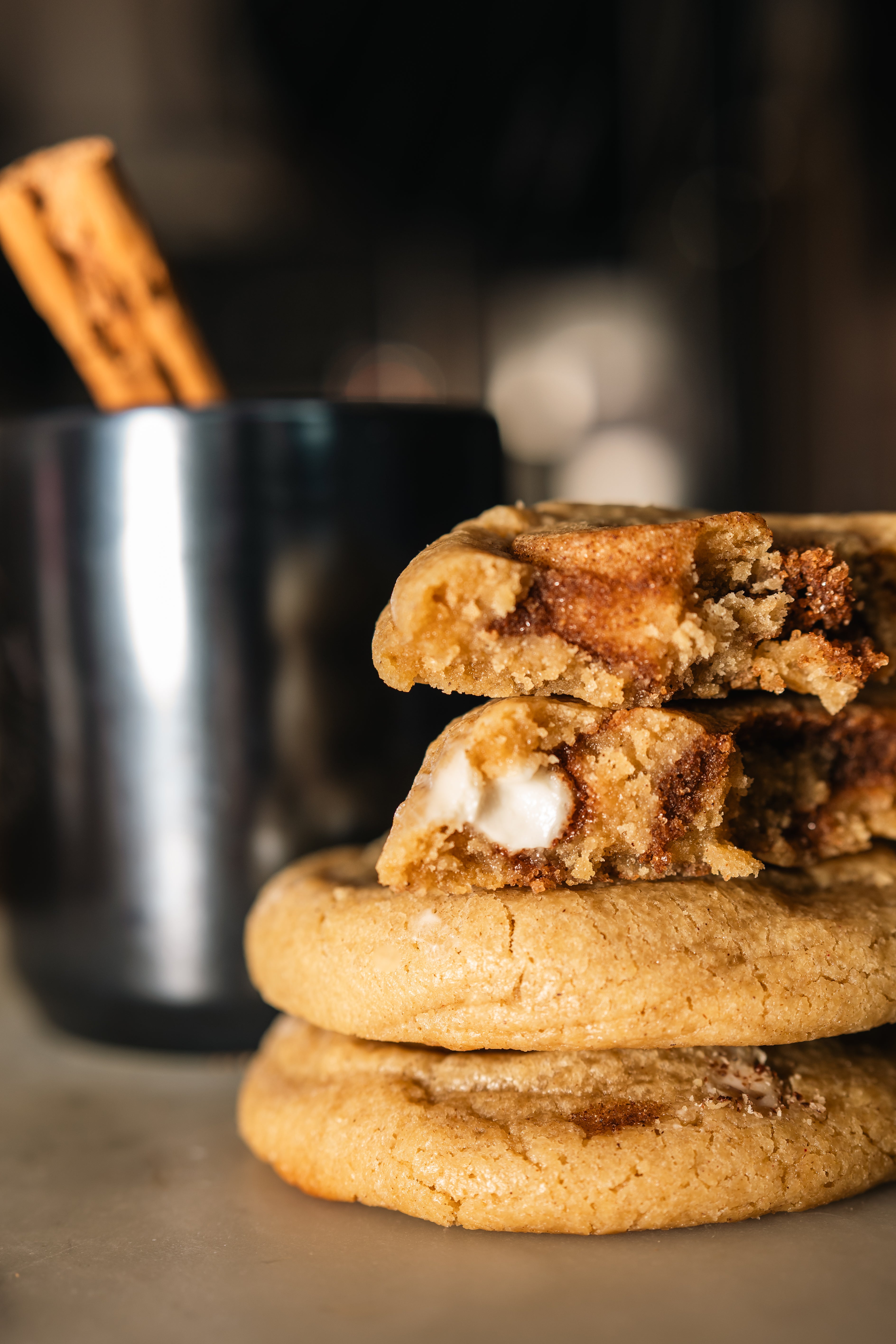 Cinnamon Roll New York Cookies